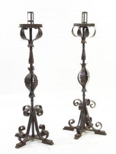 A Pair of Continental Wrought