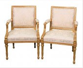 A PAIR OF CUSTOM FRENCH LOUIS
