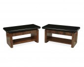 A PAIR OF CUSTOM POSTMODERN ZE