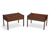 A PAIR OF DANISH MODERN END TA