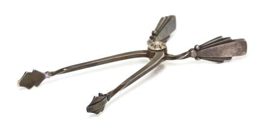 A Pair of Danish Silver Sugar Tongs