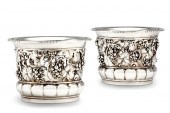 A PAIR OF DANISH SILVER MODERN