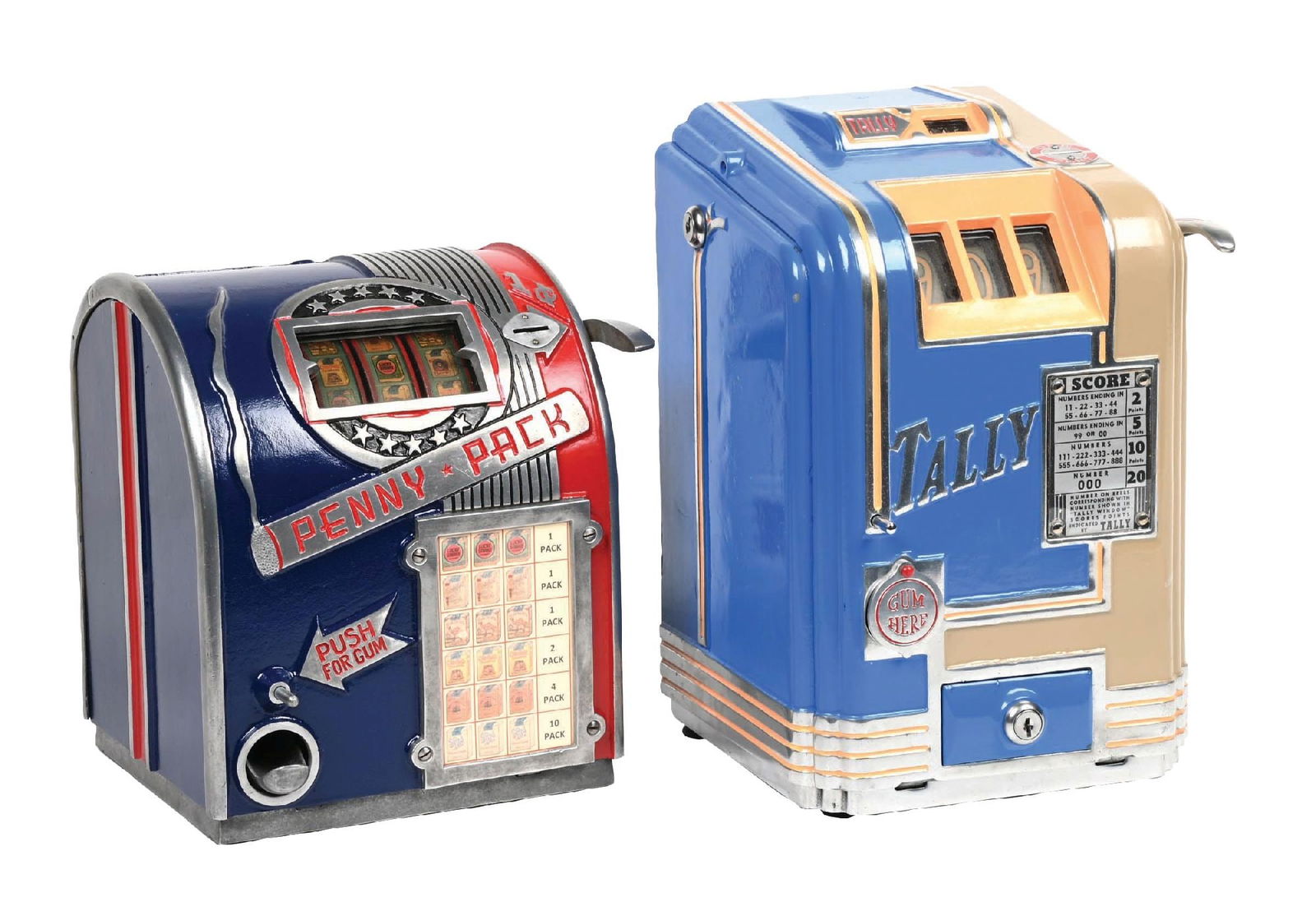 A PAIR OF DAVAL TRADE