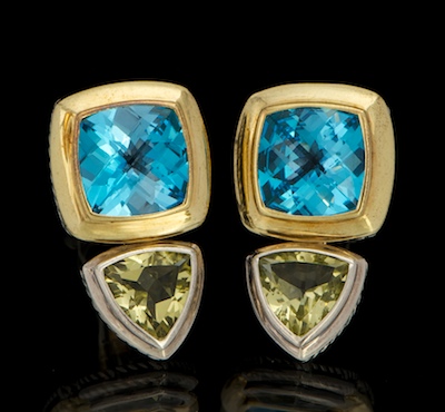 A Pair of David Yurman Sterling