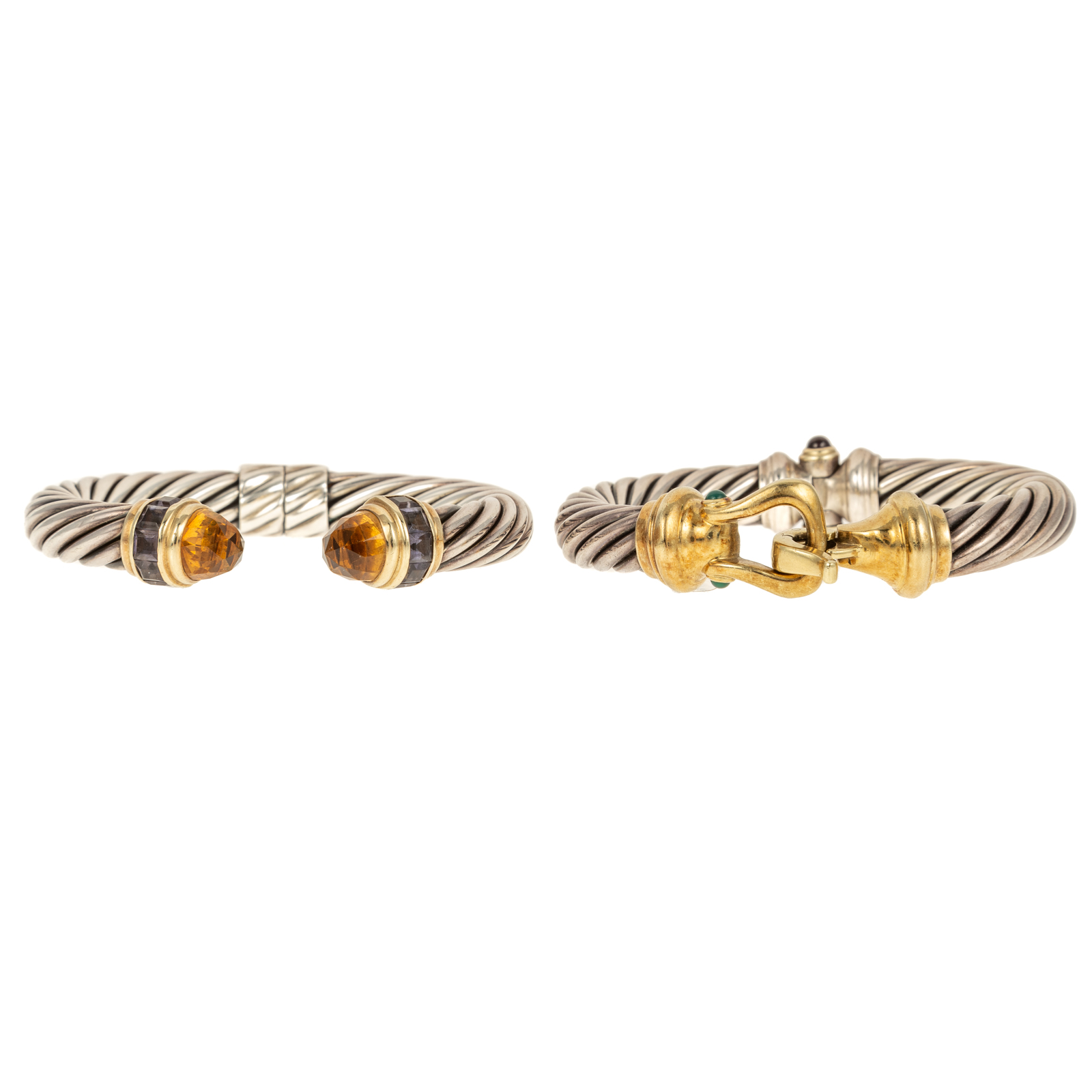 A PAIR OF DAVID YURMAN BRACELETS IN