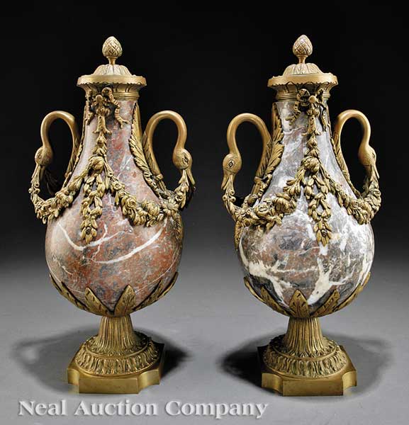 A Pair of Decorative Louis XV-Style