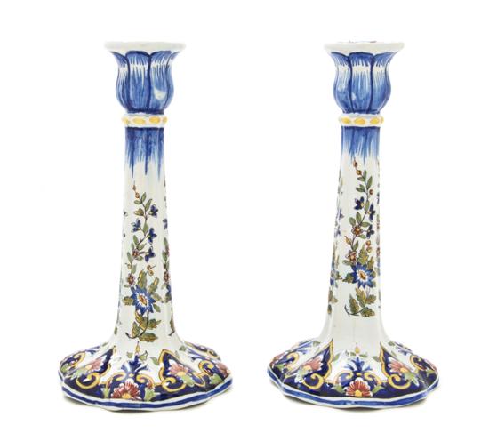 A Pair of Delft Porcelain