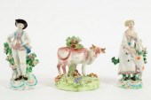 A pair of Derby figures of a S