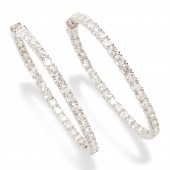 A PAIR OF DIAMOND AND FOURTEEN