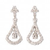 A PAIR OF DIAMOND AND EIGHTEEN