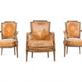 A Pair of Directoire Painted a