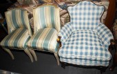 A PAIR OF DIRECTOIRE STYLE BAR