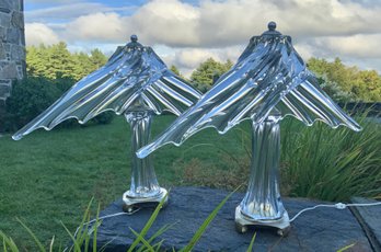 A pair of distinctive vintage
