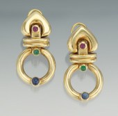 A Pair of Door Knocker Earring