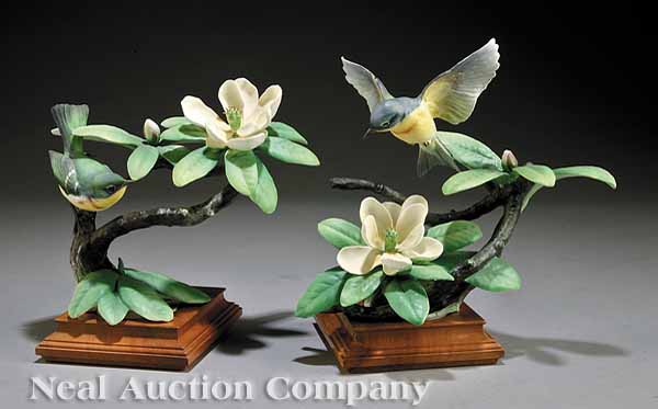 A Pair of Dorothy Doughty Birds