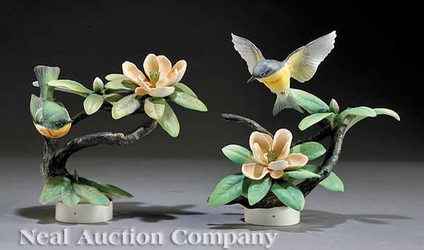 A Pair of Dorothy Doughty Birds
