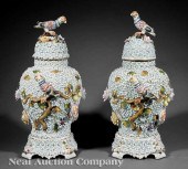 A Pair of Dresden-Style "Schne