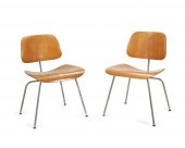 A PAIR OF EAMES FOR HERMAN MIL