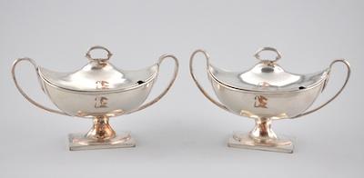 A Pair of Early Sheffield Silver