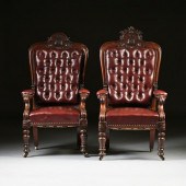 A PAIR OF EARLY VICTORIAN TUFT