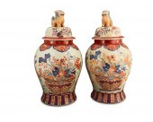 A PAIR OF EAST ASIAN-STYLE POR