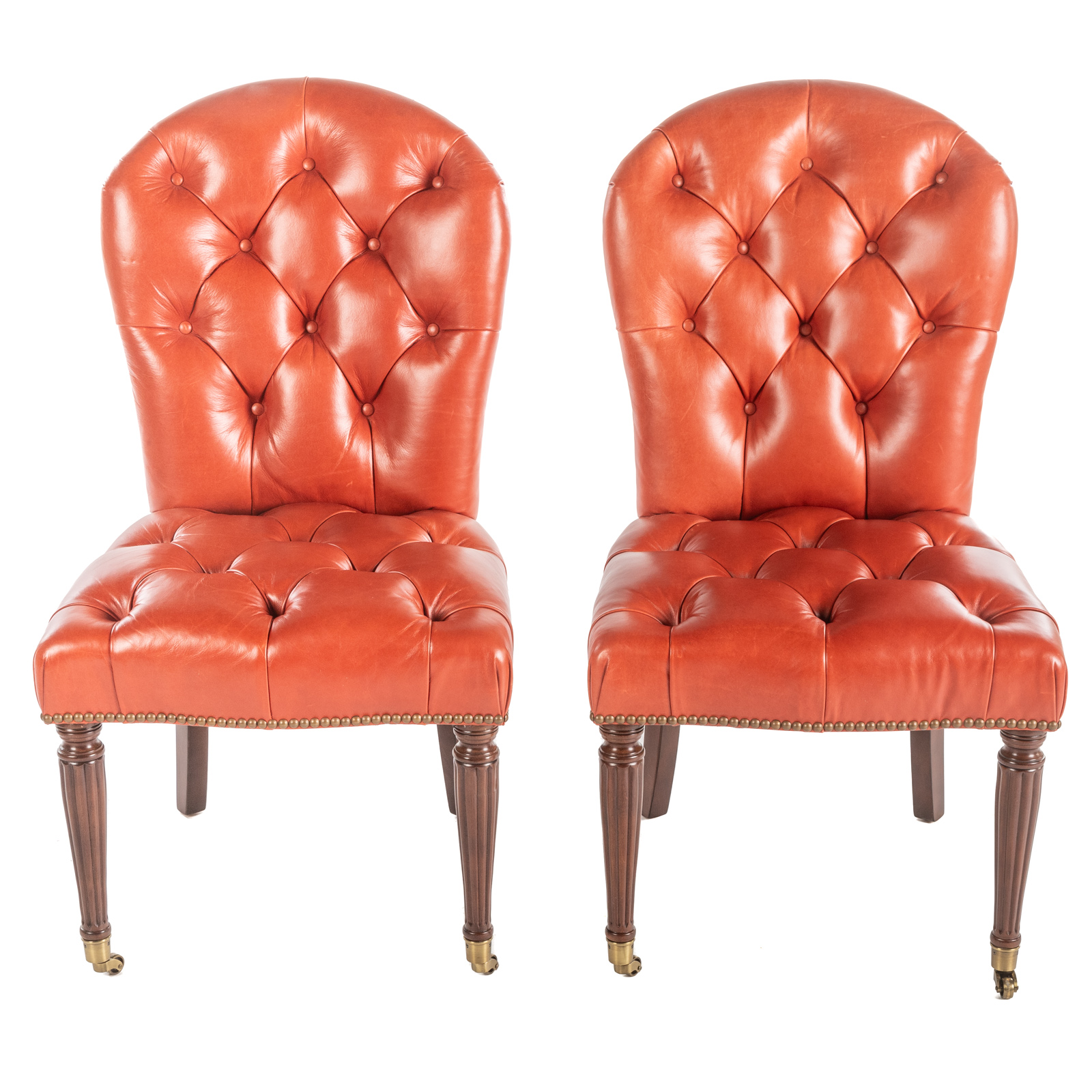 A PAIR OF EDWARD FERRELL TUFTED