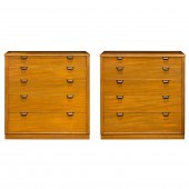 A PAIR OF EDWARD WORMLEY FOR D
