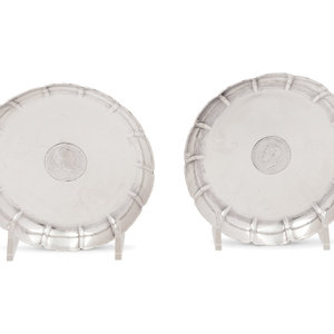 A Pair of Edwardian Silver