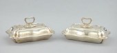 A Pair of Edwardian Silver Cov