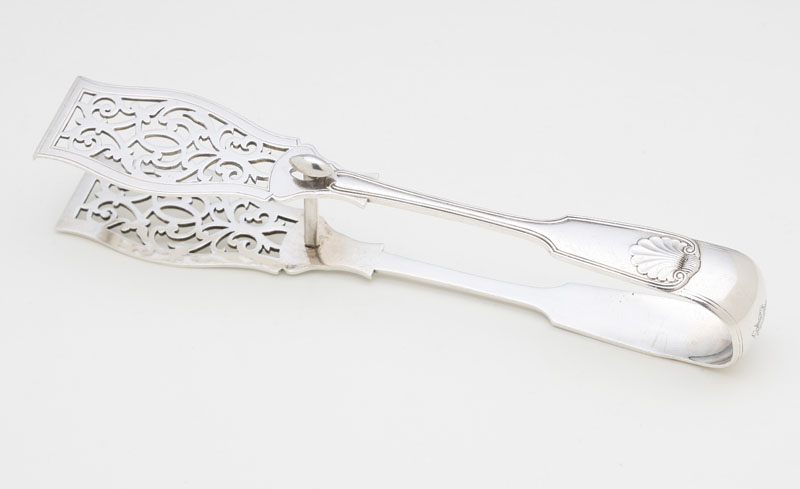 A pair of Edwardian sterling silver