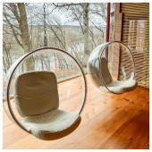 A PAIR OF EERO AARNIO LUCITE H