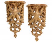 A PAIR OF ELABORATE GEORGE III