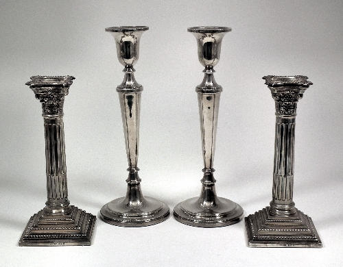 A pair of Elizabeth II silver