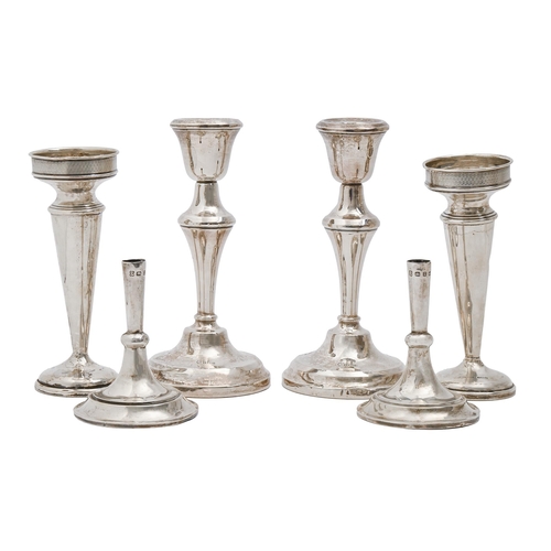 A pair of Elizabeth II silver