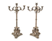 A PAIR OF ELKINGTON & CO. SILV