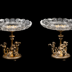 A Pair of Elkington and Co. Gilt