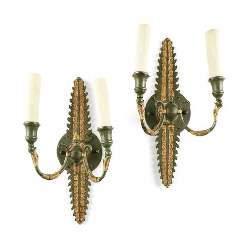 A PAIR OF EMPIRE REVIVAL VINTAGE