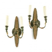 A PAIR OF EMPIRE REVIVAL VINTA