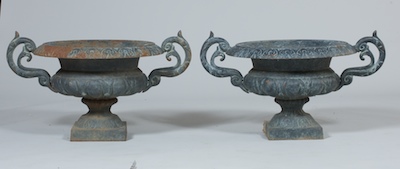 A Pair of Empire Style Iron
