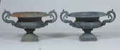 A Pair of Empire Style Iron Ga