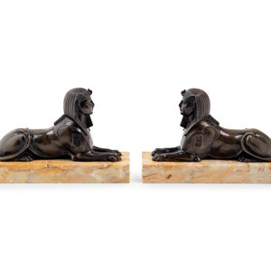 A Pair of Empire Style Cast
