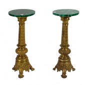 A PAIR OF EMPIRE STYLE MALACHI
