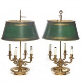 A PAIR OF EMPIRE STYLE BOUILLO