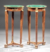 A Pair of Empire-Style Gilt Br