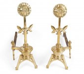 A PAIR OF ENGLISH ARTS & CRAFT