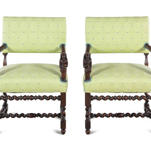 A Pair of English Baroque Style