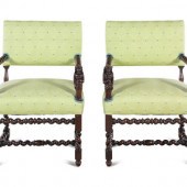 A Pair of English Baroque Styl