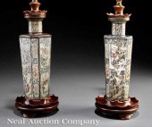 A Pair of English Chinoiserie
