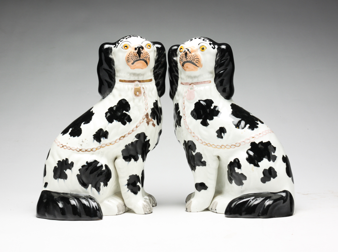 A PAIR OF ENGLISH DISRAELI