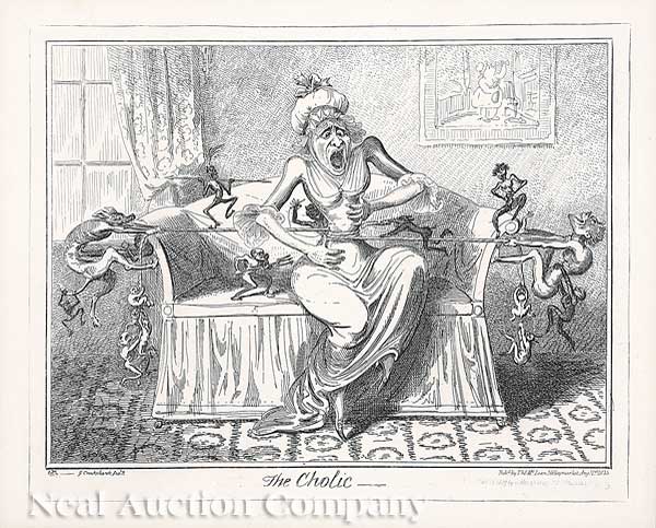 A Pair of English Engravings of